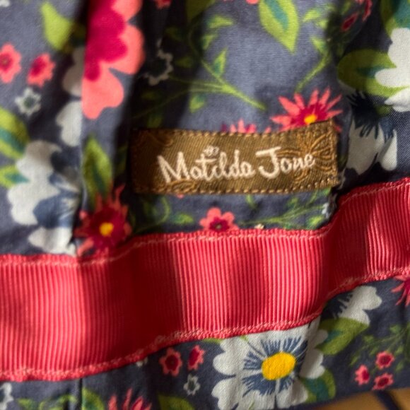 Matilda Jane “Love Bug” Polka Dot & Floral Tiered Dress – Size 6 - Picture 6 of 6